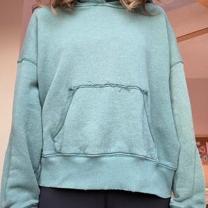 Green American Eagle Hoodie